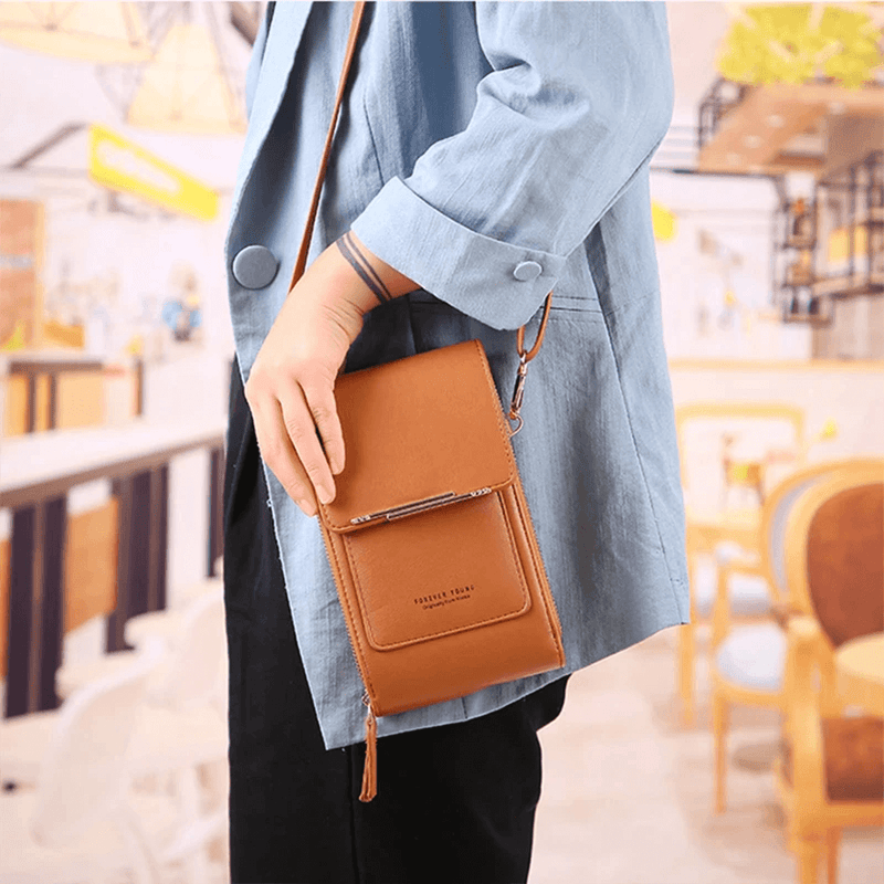 Bolsa Smartpocket Feminina com Porta Celular Touchscreen